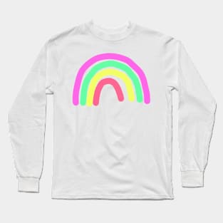 Doodle Rainbow Long Sleeve T-Shirt